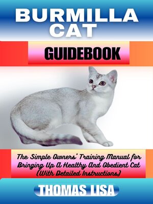 cover image of BURMILLA CAT GUIDEBOOK